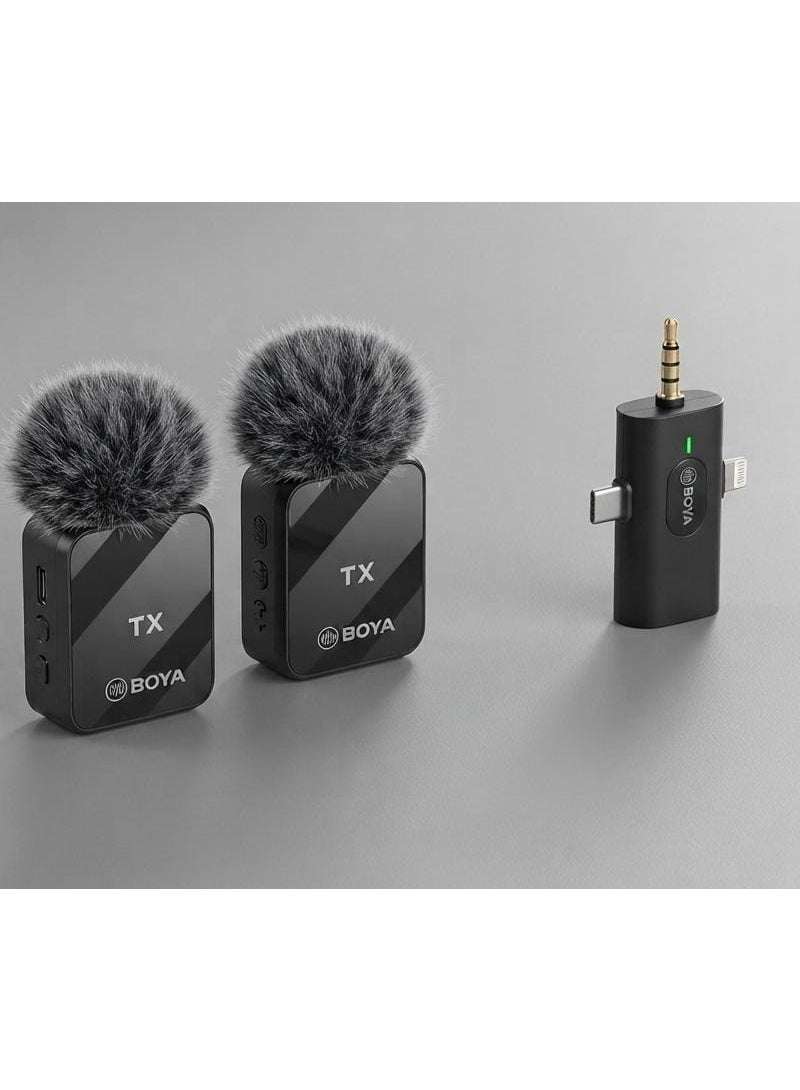 Boya Boya by-v10 Wireless Lavalier Microphone For iPhone And Android Phones Z86DF41CCFD7555A3B779Z
