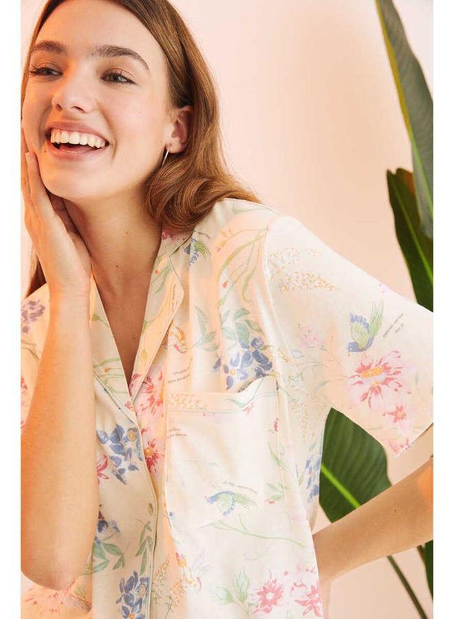 women'secret Flowered shirt pajamas - Image 2