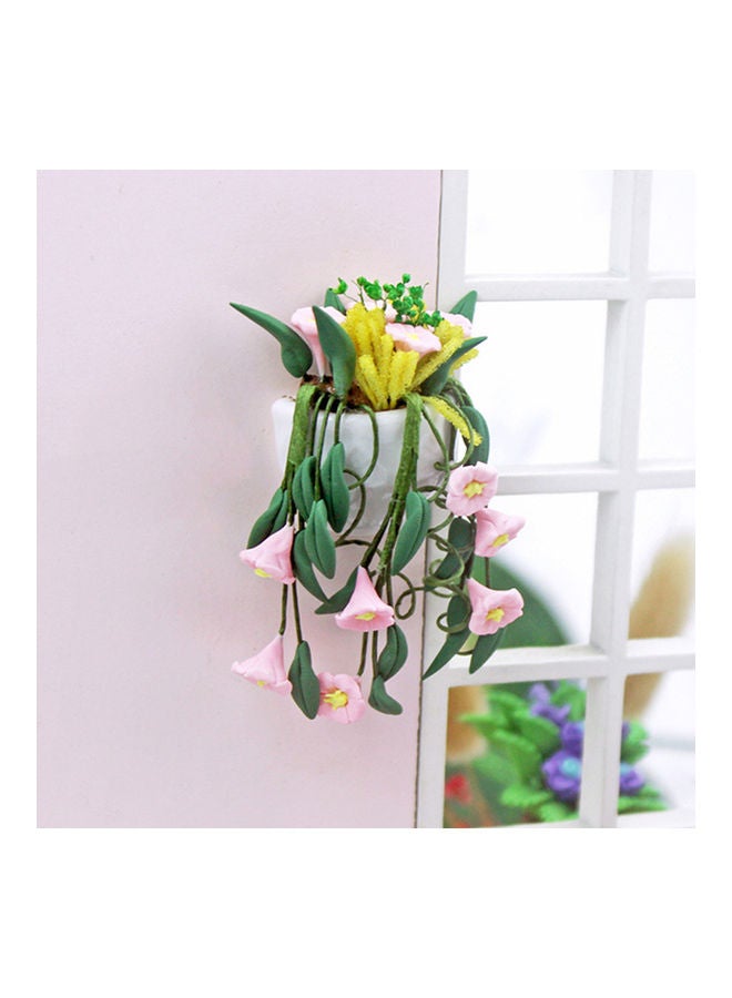 NIBEMINENT Hanging Potted Flowers Model Ornament for Dollhouse - Image 4