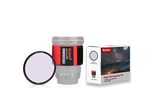 Haida HD4769 Night Photography Kit Lens Heater 82mm Didymium ClearNight Filter NanoPro MC Light Pollution Reduction for SkyStar - Image 3