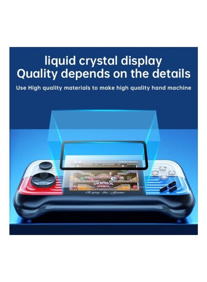 G9Handheld Game Console for Kids and Adults, Portable Video Game Player with Preloaded Games