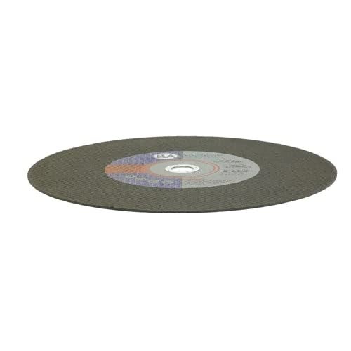 Benchmark Abrasives Aluminum Oxide Type 1, 14 Inch Chop Saw Blade, Cutting Wheel with 1/8" X 1" Arbor, Fast Circular Saw Blades for Cutting Metal Steel Drywall - Grinding Wheel - 10 Pack - Image 2
