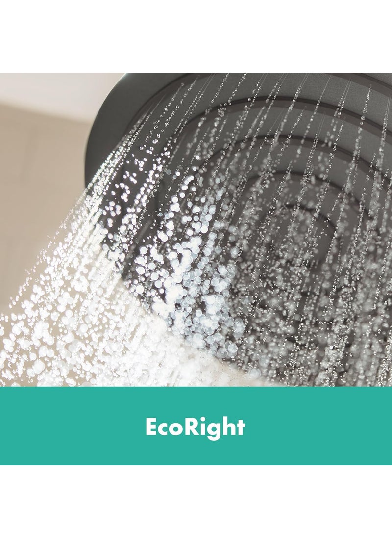 Hansgrohe hansgrohe Pulsify S 4-inch Modern Showerhead 1-Spray PowderRain with QuickClean in Chrome, 24132001  - Image 5