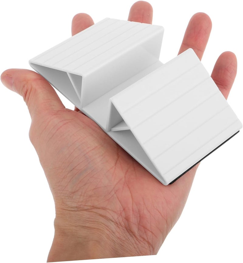 ULTECHNOVO 4-Pack Triangle Base Stabilizer for Child Stair Gates and PET Fences Reinforcement Support Feet White Suitable for PET Safety and Stair Protection - Image 4