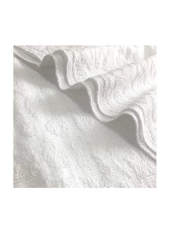 REBENUO Original Men's Hajj Umrah clothing Ahram 100% Cotton Super Soft 2 Pcs Towel Set.(top and Bottom) 42X82 inch New Dry Fast Microfiber Woven Technology. Ahrams Waterproof Belt 1000 grams  - Image 3