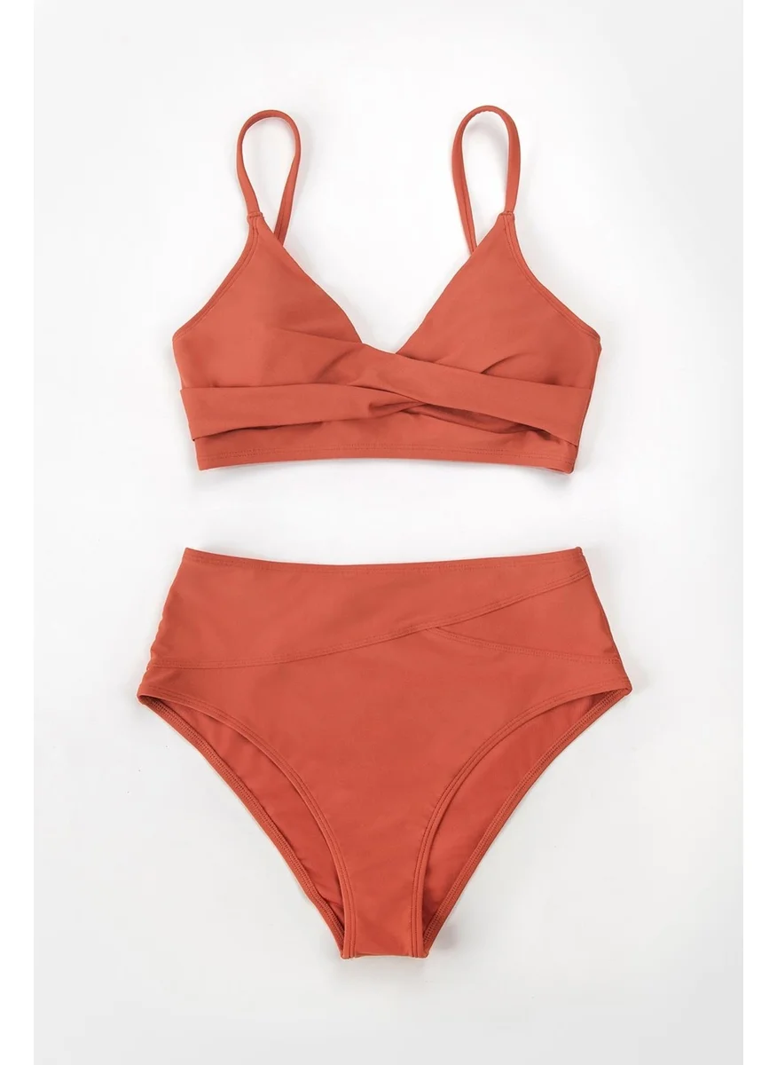 انجلسين Special Design Cross Front Bikini Top