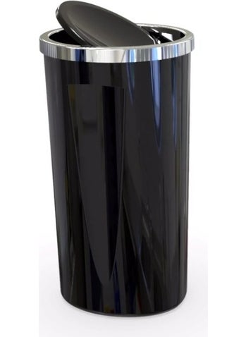 Primanova Lenox Dustbin Black 35lt 