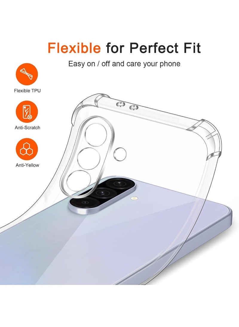 جراب شفاف ضد الصدمات متوافق مع هاتف سامسونج جلاكسي A36 - A56 - Image 2