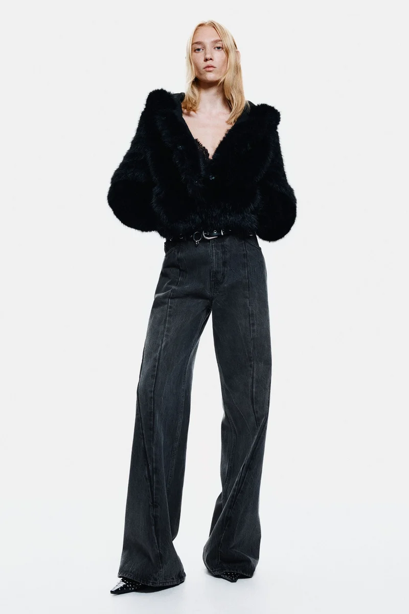 H&M Seam-detail jeans