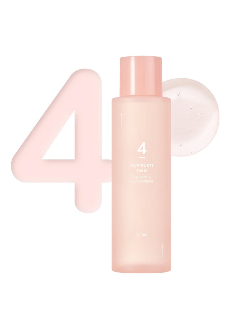 numbuzin NUMBUZIN - No. 4 Hydration Glow Mineral Toner  - Image 1