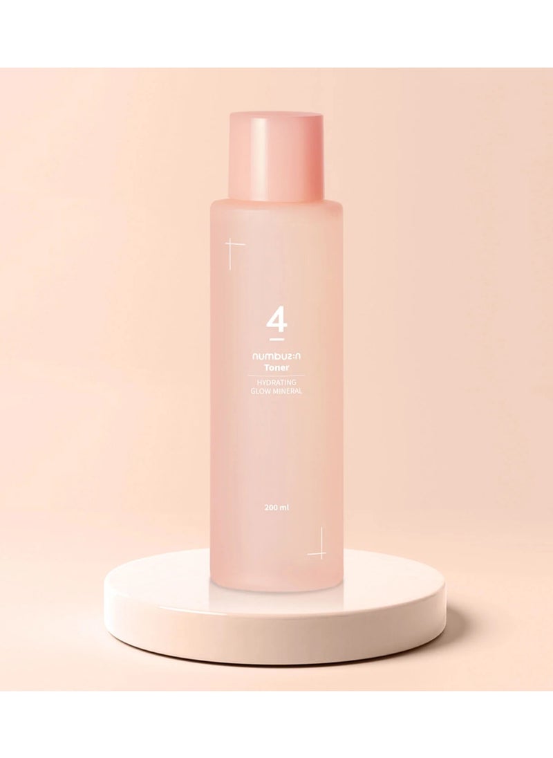 numbuzin NUMBUZIN - No. 4 Hydration Glow Mineral Toner  - Image 3