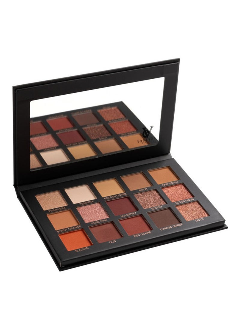 VANESSA MAKEUP - Lodi Eye Shadow Palette 15 Colors B - Image 1