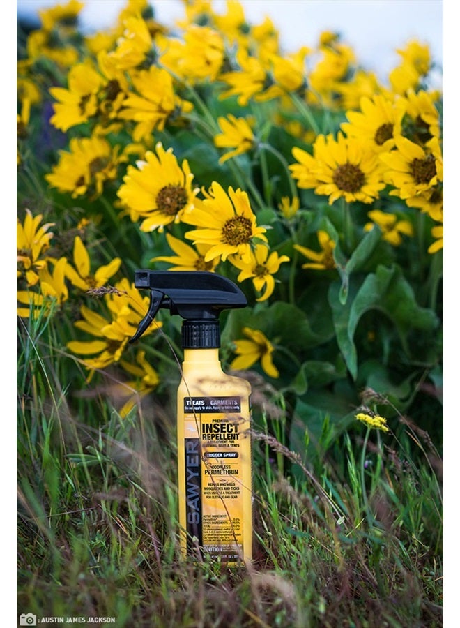 Sawyer Products SP6572 Twin Pack Premium Permethrin Clothing Insect Repellent Trigger Spray, 24 oz,Yellow  - Image 4