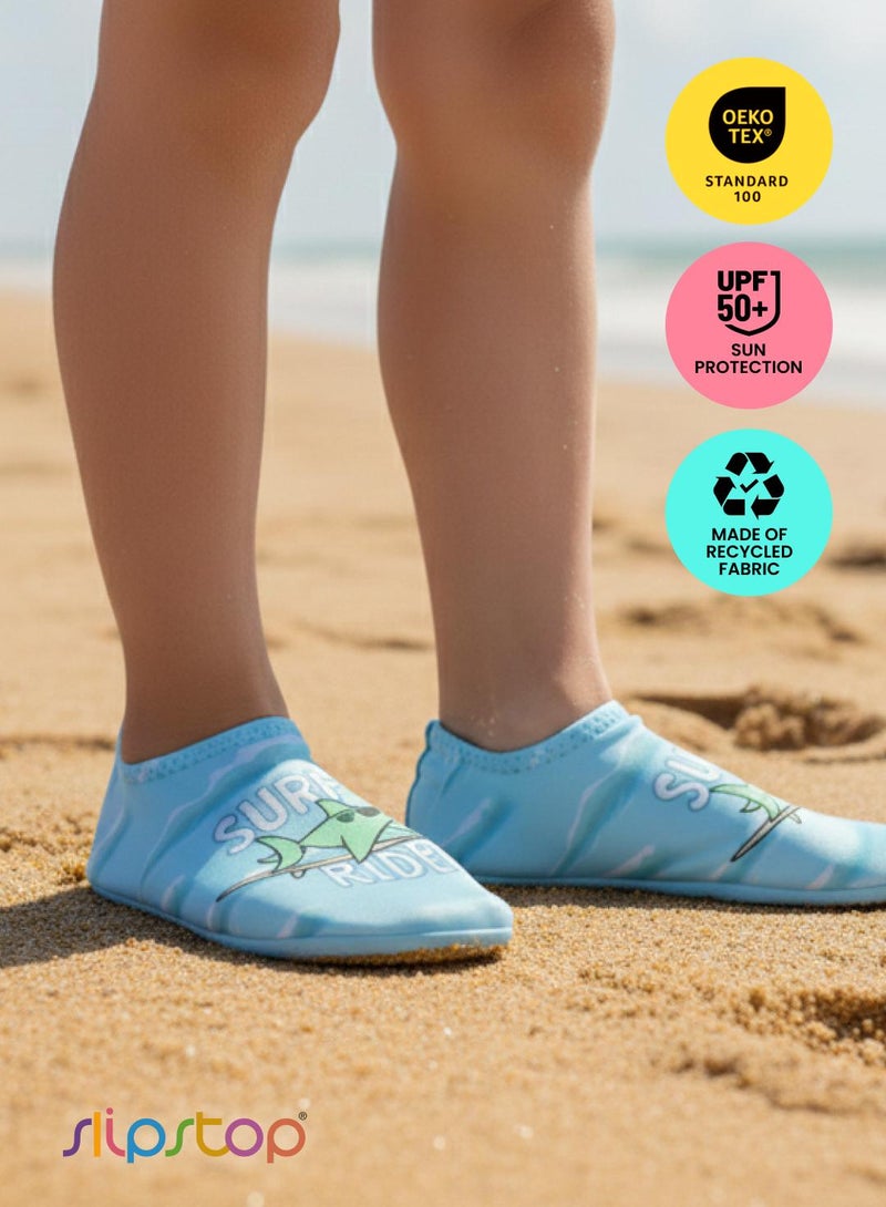 Slipstop Surf Rider Kids Non Slip Water and Beach Shoes Lightweight Quick Dry Swim Ready Footwear for Babies and Children - Image 4