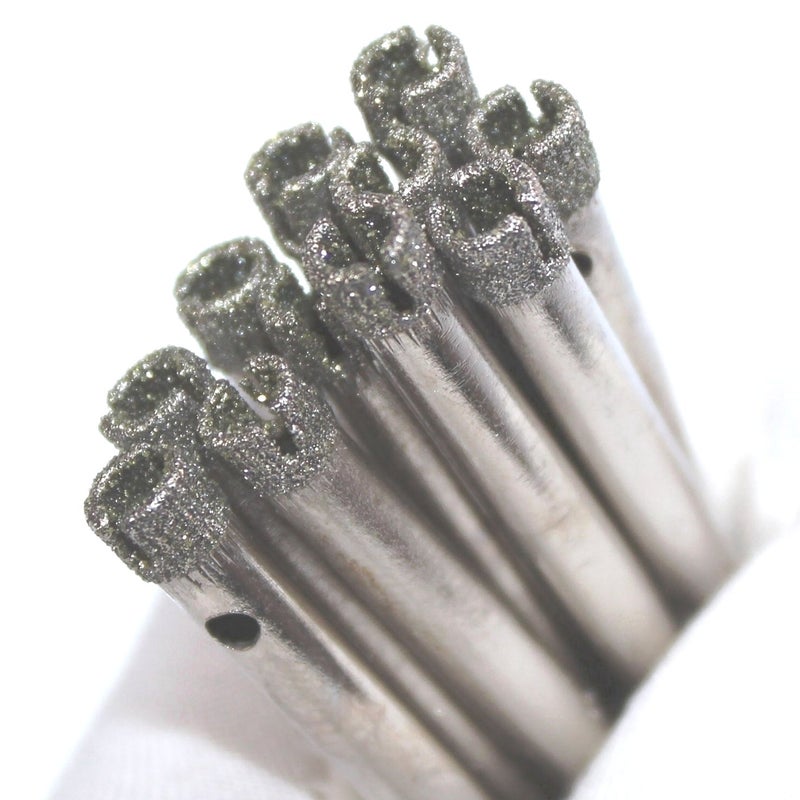 Jingling 5mm Diamond Drill Bit, 3/16" Diamond Drill Bits for Glass, Coated Core Drill Hole Saw Drilling Tools for Rocks Ceramic Tile Pack of 20Pcs - Image 4