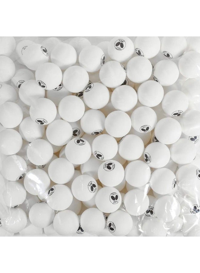 Butterfly 40+ Training Table Tennis Ball - White, 40mm Training Balls - Box of 120-40+ Training Balls are Comparable to a Three-Star Ball - Image 3