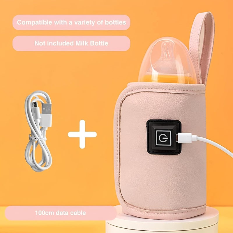 USB Baby Bottle Warmer, Slow Heating Preserves Nutrients, Suitable for Home, Travel, Car - Image 1
