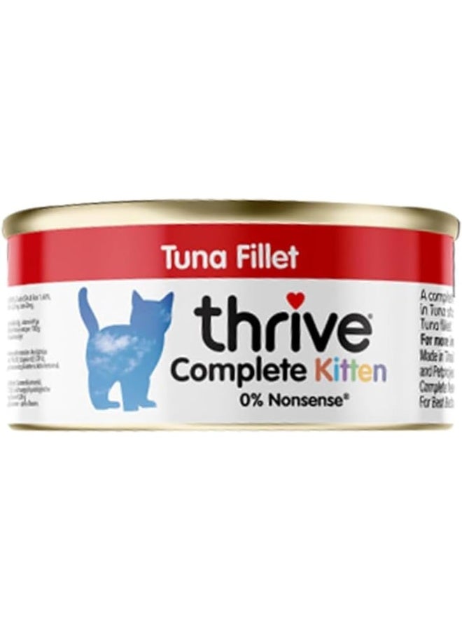 Thrive Tuna Fillet Kitten Wet Food 75g