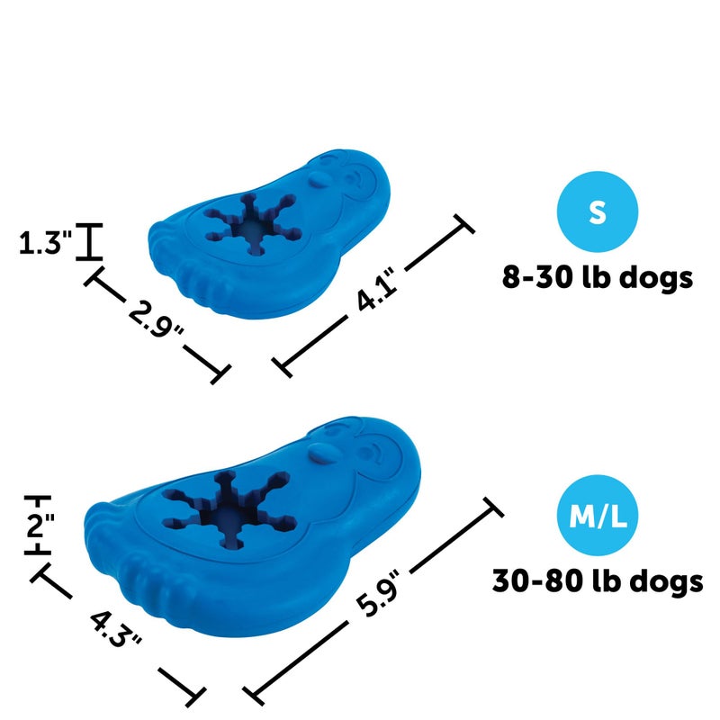 PetSafe Chilly Penguin - Freezable Dog Toy for Medium and Large Dogs - Fill and Freeze - Frozen Dog Toy to Fill with Treats - Interactive Pet Puzzle for Boredom or Separation Anxiety, ML - Image 5