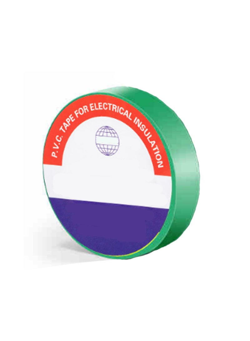 Generic Green 10m Insulation Tape, Electrical Tape Insulation Pvc Sticky Waterproof High Temperature Resistant  - Image 1