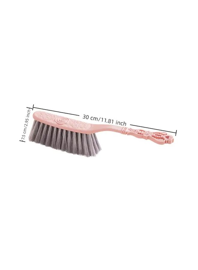 Long Handle Soft Bristle Sweeper Broom Heavy Duty Plastic Frame Random Color 1 Pack - Image 3