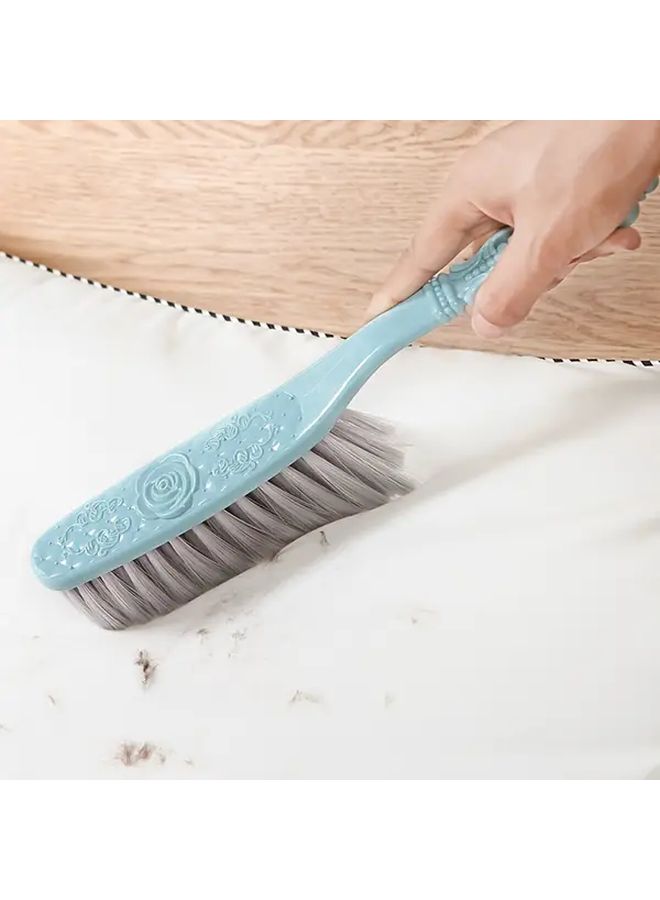 Long Handle Soft Bristle Sweeper Broom Heavy Duty Plastic Frame Random Color 1 Pack - Image 4