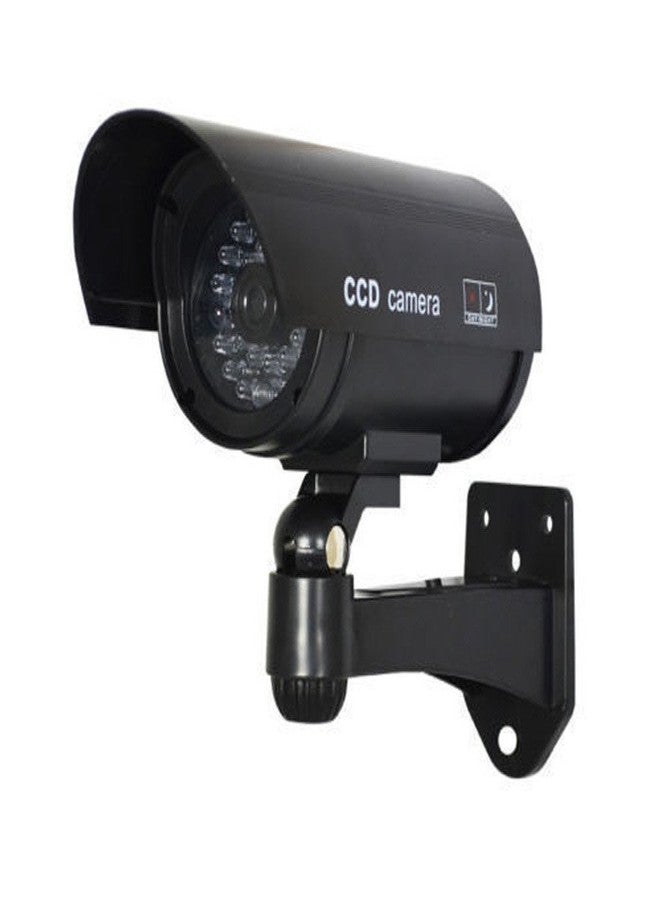Etopars Black Fake Dummy Security CCTV Camera Waterproof IR LED Outdoor Indoor Surveillance - Image 1