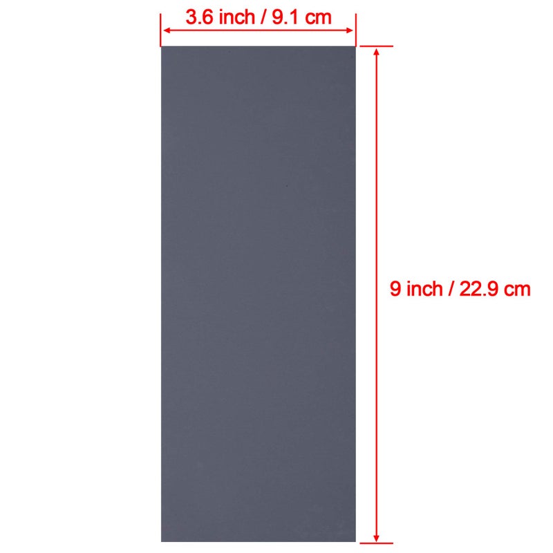 AUSTOR 63 Pcs Wet and Dry Sandpaper Assorted 1000, 1200, 1500, 2000, 2500, 3000, 5000, 7000, 10000 Grit Abrasive Paper Assortment Sanding Sheets for Automotive Sanding Wood Furniture Finishing - Image 3