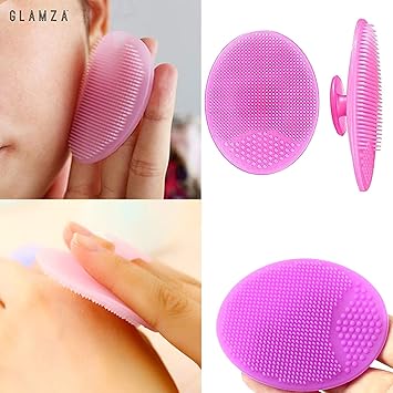 Glamza فرشاة تنظيف الوجه السيليكونية منظف المسام والرؤوس السوداء تدليك الوجه - Image 4