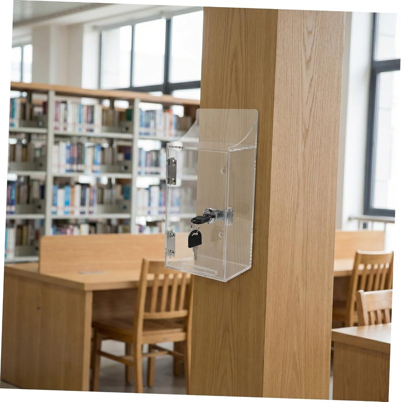 Wall Mounted Phone Storage Box with Lockable Cabinet Single Compartment Cell Phone Locker for Office Classroom Gym Employee - Image 5
