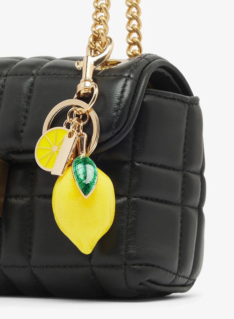 Ginger Lemon Detail Bag Charm