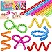 Fasray 30 Pcs Cards with Sensory Sticks for Kids Class School Exchange Fidget Toys Gifts Quiet Silicone Textured Fidgets for Students Teachers Classroom Prizes Rewards Easter Basket Stuffers Party Favors - Image 2