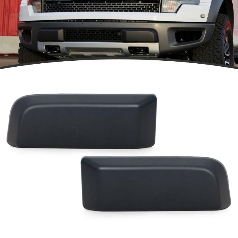 JESYMBX for Ford F150 F150 SVT Raptor 20092014 Front Lower Bumper Hole Cover Beze Lid Cap Guards Pads LeftRight