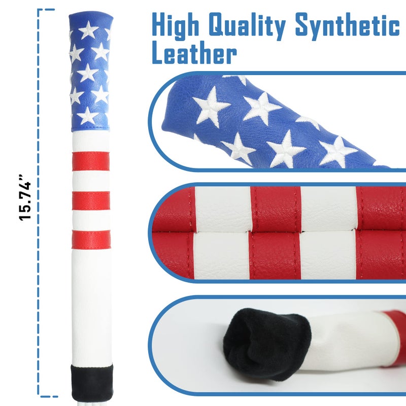 Golfupp Golf Alignment Stick Cover Case Holder Hold at Least 3 Sticks - Image 2