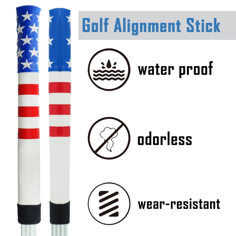 Golfupp Golf Alignment Stick Cover Case Holder Hold at Least 3 Sticks - Image 3