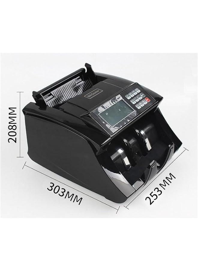 TRASSLE Bill Counter Machine, Money Counting Machine with UV/MG/IR Detection, Count Value of Bills, Value Count, Add and Batch Modes, Large LED Display  - Image 4
