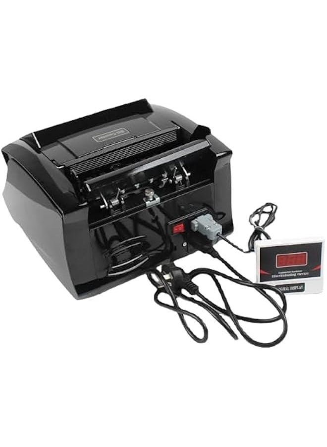 TRASSLE Bill Counter Machine, Money Counting Machine with UV/MG/IR Detection, Count Value of Bills, Value Count, Add and Batch Modes, Large LED Display  - Image 3