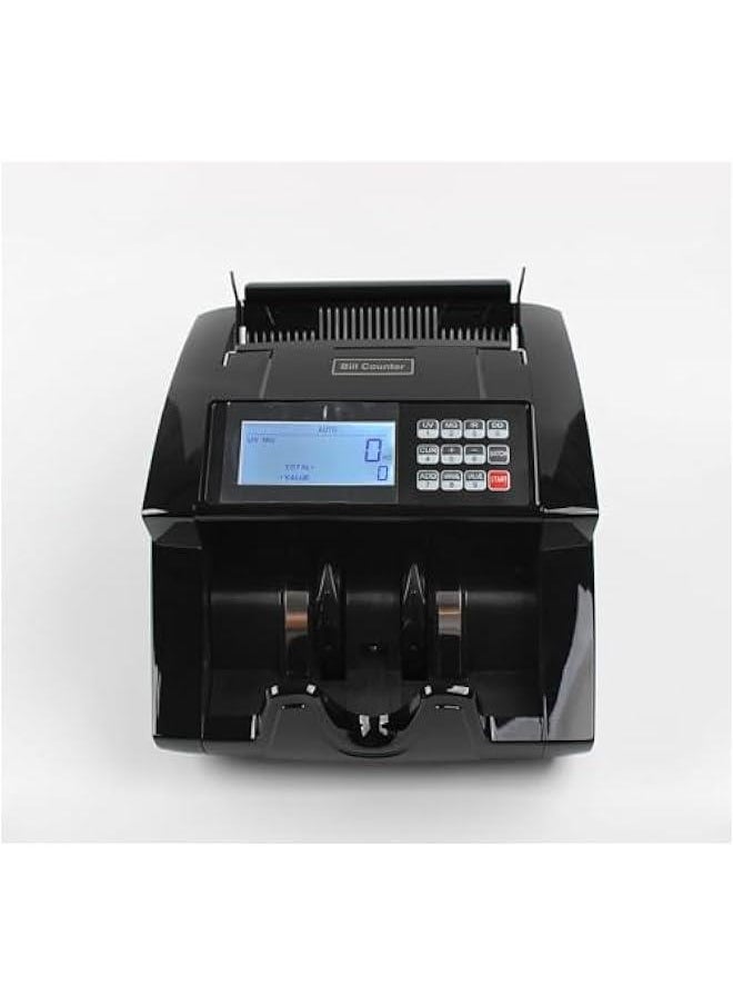 TRASSLE Bill Counter Machine, Money Counting Machine with UV/MG/IR Detection, Count Value of Bills, Value Count, Add and Batch Modes, Large LED Display  - Image 2