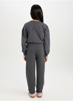 DeFacto Printed Elasticated Cuffed Jogger Pants With Pockets  - Image 2