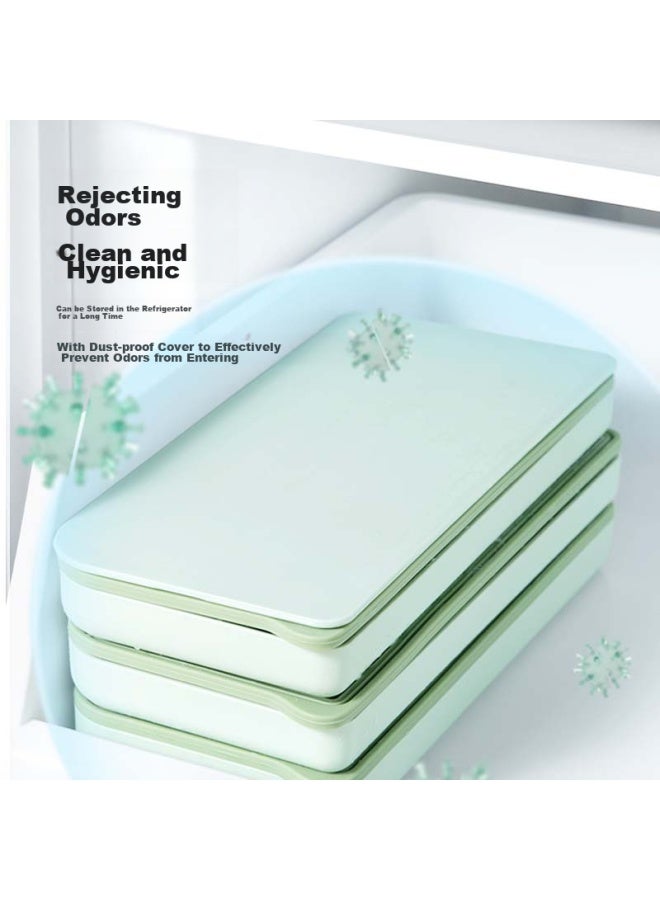 JD.com Jd Jingzao Ice Cube Mold, 0 Contact Push Ice Mold, Ice Tray, Ice Box, Kitchen Cooking Utensil (Single Layer 30 Pieces) - Image 5