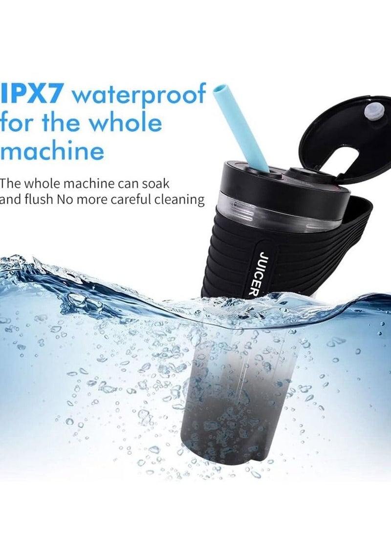 Cool Baby COOLBABY Juicer Cup Electric Protein Shaker Bottle Portable Smoothie Blender IPX7 Leakproof USB Rechargeable Vortex Shakes Stirring Cup - Image 2