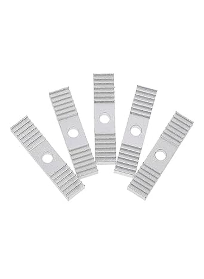 5Pcs Printer Aluminum Timing Belt Clamp Mount Block Gear Fixing Piece - Image 1