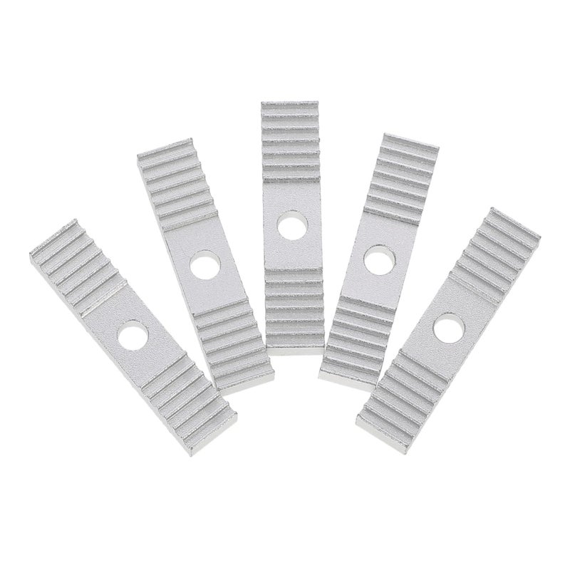 5Pcs Printer Aluminum Timing Belt Clamp Mount Block Gear Fixing Piece - Image 2