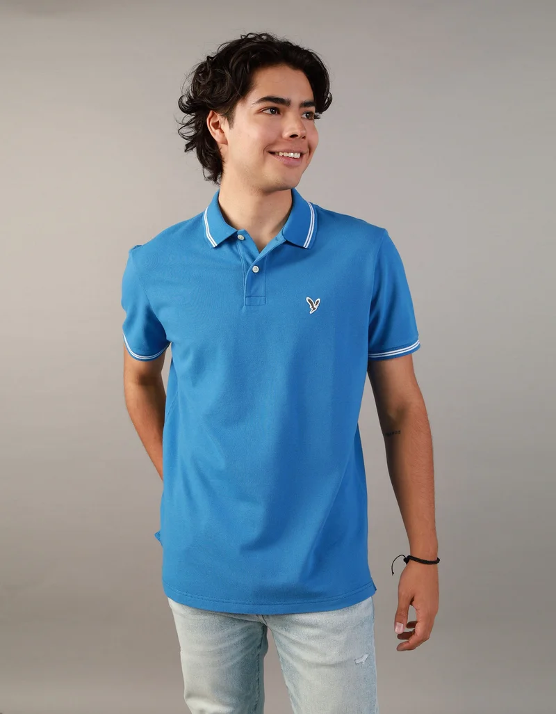 American Eagle AE Pique Polo Shirt