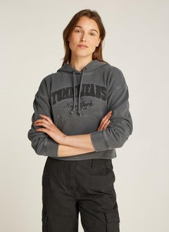TOMMY JEANS Logo Drawstring Hoodie  - Image 1