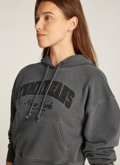 TOMMY JEANS Logo Drawstring Hoodie  - Image 3