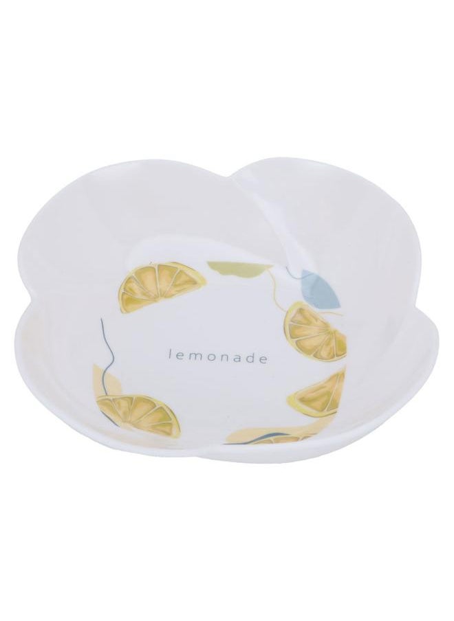 Alsaif Plastic Serving Plate Round White  - Image 2