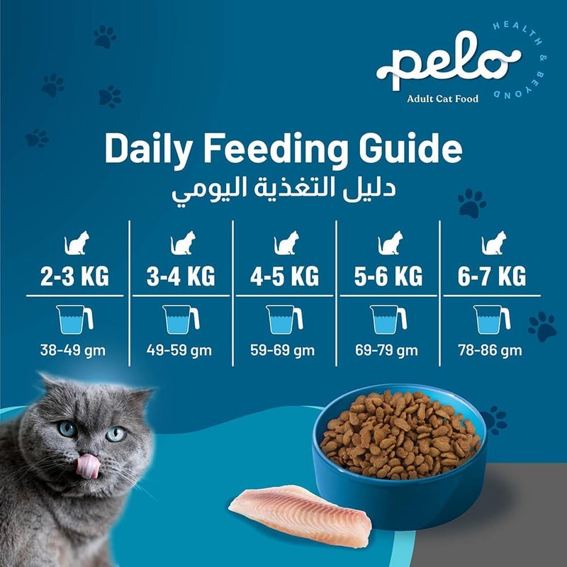 PELO DRY CAT FOOD FISH 1.5KG - Image 3
