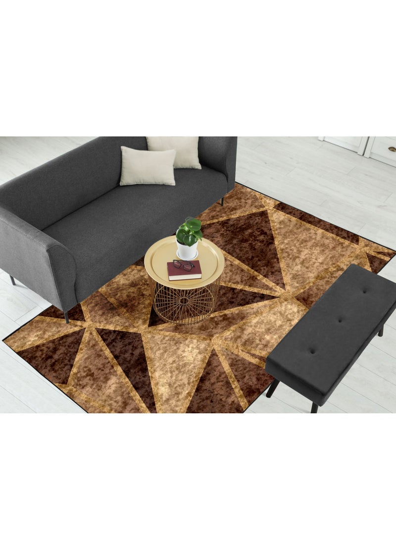 RIZARIES Copper Gold Triangle Centerpiece (Rug) - Image 2