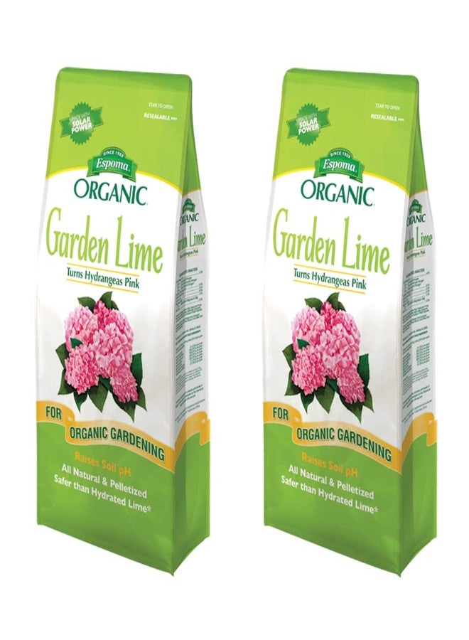 Espoma Organic Garden Lime; Raises Soil pH and Helps Turn Hydrangeas Pink! Contains pelletized dolomitic Lime and can be Used for Organic Gardening; 5 lb. Bag - 2 Pack - Image 2